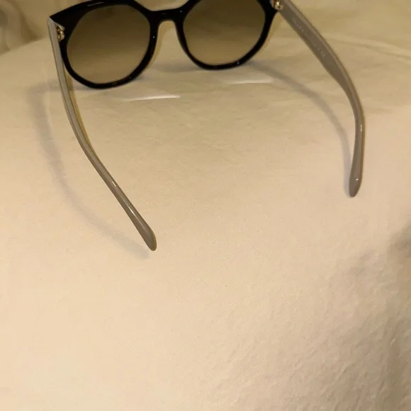 Prada Dark Purple Sunglasses for Women SPR11T - Picture 6 of 15